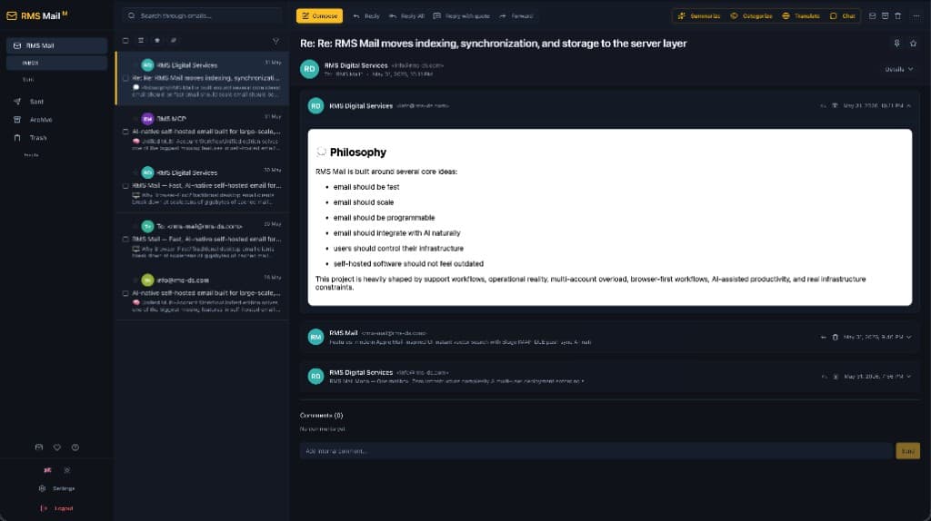 RMS Mail Mono