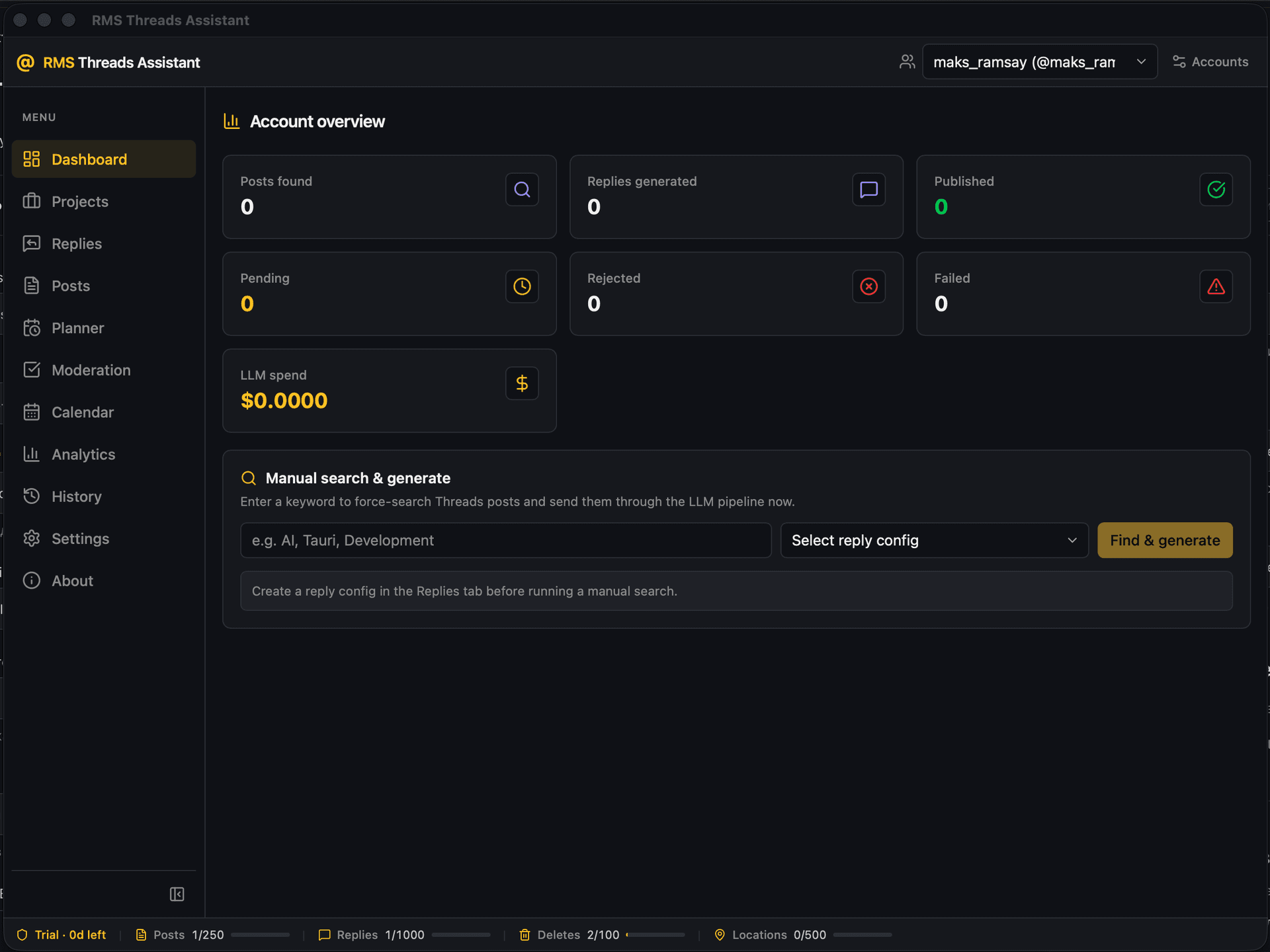 RMS Threads Assistant